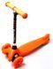 Детский трехколесный самокат Scooter Micro Mini со светящимися колесами, Yellow
