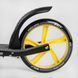 Детский двухколесный самокат Best Scooter W-76565 WOLF со складной конструкцией, передним амортизатором и ручным тормозом, Зеленый: изображение &ndash; 3