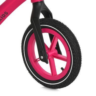 Беговел (велобег) детский PROF1 KIDS MBB 1058-4 с резиновыми надувными колесами 12", Хаки