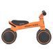 Беговел (велобег) детский четырехколесный PROFI KIDS MBB 1014-5 с пено колесами EVA 7", Черно-оранжевый: изображение &ndash; 2
