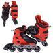 Детские раздвижные ролики Best Roller 60023-М, размер 34-37, колеса PVC, Розовые: изображение &ndash; 1