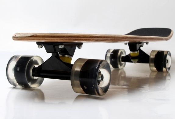 Пенни борд (Penny Board) 27" со светящимися колесами, "Canada"