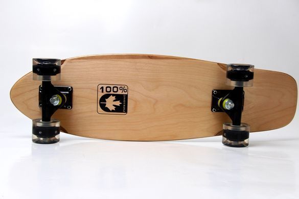 Пенни борд (Penny Board) 27" со светящимися колесами, "Canada"