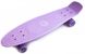 Пенни борд (Penny Board) Nickel 27" со светящимися колесами, Синій