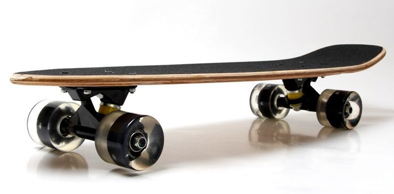 Пенни борд (Penny Board) 27" со светящимися колесами, "Canada"