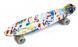 Пенні борд (Penny Board) Nickel 27" з колесами що світяться, Versicolor