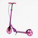 Детский двухколесный самокат Best Scooter "FLASH" FL-79200 с ручным тормозом и передним амортизатором, Сине-оранжевый: изображение &ndash; 2