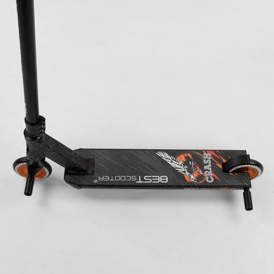 Трюковий самокат Best Scooter CRASH 67839 з кермовою системою HIC, колеса 110 мм + 2 пеги, Червоний