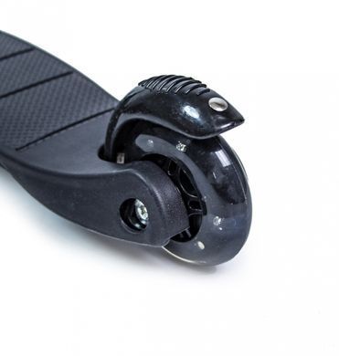Детский трехколесный самокат Scooter Micro Mini со светящимися колесами, Yellow