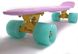 Пенні борд (Penny Board) 22" "Pastel Series" з колесами що світяться, Рожевий: зображення — 2