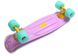 Пенні борд (Penny Board) 22" "Pastel Series" з колесами що світяться, Рожевий: зображення — 5