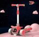 Трехколесный самокат "Skyper" RD-0560 со складным рулем, музыкой и подсветкой платформы и колес, Зеленый: изображение &ndash; 2