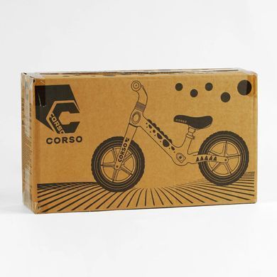 Біговел (велобіг) дитячий CORSO CS-12716 з піно колесами EVA 12", Салатовий