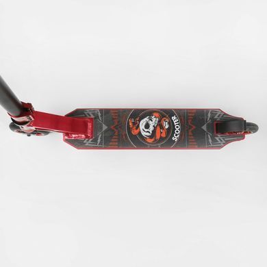 Трюковий самокат Best Scooter BS-7433 з кермовою системою HIC, колеса 110 мм, анодоване фарбування, Червоний