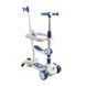 Дитячий триколісний самокат Skyper GH-51784 5 в 1 з сидінням, бортиком та ручкою керування, Оливково-зелений
