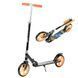Дитячий двоколісний самокат Best Scooter 63629 зі складною конструкцією та яскравим принтом на деці, Синій: зображення &mdash; 1