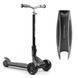 Детский трехколесный самокат Best Scooter G- 43304 MAXI со складной конструкцией и светящимися колесами, Красный