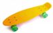 Пенні борд (Penny Board) 22" "Pastel Series" з колесами що світяться, Помаранчевий