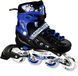Раздвижные детские ролики-коньки Scale Sports (2в1), размер 34-37, Фиолетовые: изображение &ndash; 4