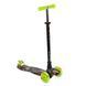Детский трехколесный самокат Best Scooter А 25776 /779-1537 MAXI со светящимися колесами и съемным рулем, Черный с джипами