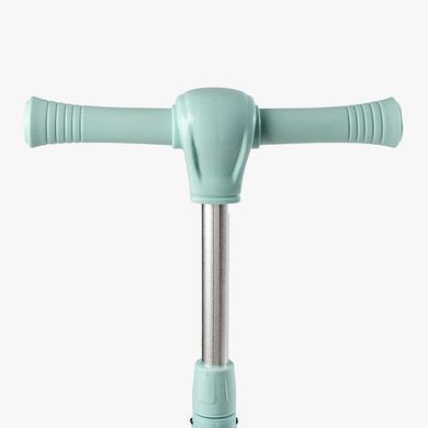 Детский трехколесный самокат Skyper BT-97455 5 в 1 складной, с подсветкой, музыкой и ручкой управления, Серый
