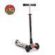 Детский трехколесный самокат Best Scooter А 25776 /779-1537 MAXI со светящимися колесами и съемным рулем, Черный с джипами