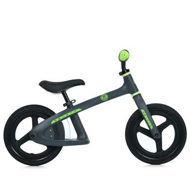 Беговел (велобег) детский Meloto MBB 1043 с PU колесами 12", Бело-бежевый