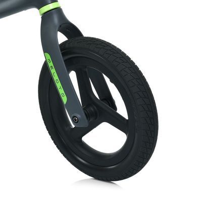 Беговел (велобег) детский Meloto MBB 1043 с PU колесами 12", Бело-бежевый