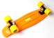 Пенні борд (Penny Board) 22" з червоними колесами, Чорний: зображення — 4