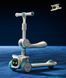 Дитячий триколісний самокат Skyper LW-0916 3 в 1 складаний, з підсвічуванням, музикою та сидінням, Біло-коричневий: зображення &mdash; 6