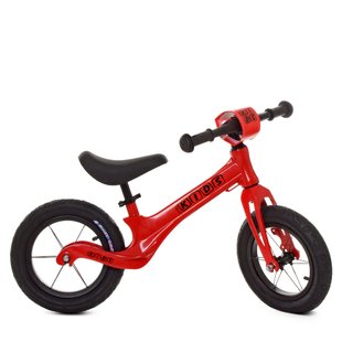 Біговел (велобіг) дитячий PROFI KIDS SMG1205A-5 з надувними гумовими колесами 12", Помаранчевий