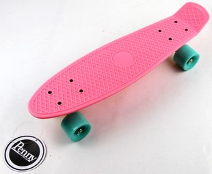 Пенні борд (Penny Board) 22" "Pastel Series" з фіолетовими колесами, Ліловий