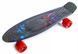 Пенни борд (Penny Board) 22" с рисунком, "Fish"