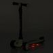 Детский трехколесный самокат Scooter JR3-124 со складной конструкцией, подсветкой и музыкой, Розово-белый: изображение &ndash; 3