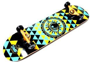 Скейтборд Fish Skateboard дерев'яний з візарунком 31", Heart