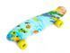 Пенни борд (Penny Board) 22" с рисунком, "Fish"