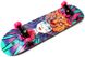 Скейтборд Fish Skateboard дерев'яний з візарунком 31", Heart