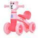 Беговел (велобег) детский BAMBI M 5762-9 с пластиковыми колесами 5.9", музыкой и подсветкой, Фиолетово-белый: изображение &ndash; 1