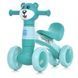 Беговел (велобег) детский BAMBI M 5762-9 с пластиковыми колесами 5.9", музыкой и подсветкой, Фиолетово-белый