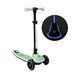 Детский трехколесный самокат Best Scooter Kick'n'roll X2P-005 с подсветкой платформы, руля и колес, Розовый: изображение &ndash; 1