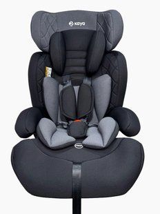 Дитяче автокрісло Kaya Pulse PP-1240, Чорно-сіре