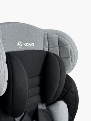 Дитяче автокрісло Kaya Pulse PP-1240, Чорно-сіре