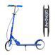 Детский двухколесный самокат Best Scooter Dragon D-89726 со складной конструкцией и ручным тормозом, Желтый