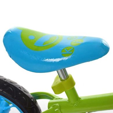 Біговел (велобіг) дитячий PROFI KIDS М 3255-4 з піно колесами EVA 12", Салатово-блакитний