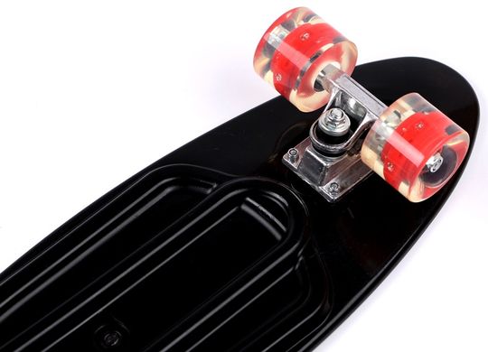 Пенни борд (Penny Board) Nickel 27" со светящимися колесами, Синій