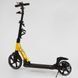 Детский двухколесный самокат Best Scooter D-71057 со складной конструкцией, двумя амортизаторами и ручным дисковым тормозом, Бело-розовый: изображение &ndash; 4