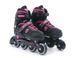 Детские раздвижные ролики Best Roller 99022-М, размер 35-38, колеса PU, Черно-синие