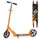Дитячий двоколісний самокат Best Scooter R-36124 зі складною конструкцією та сталевою рамою, Рожевий: зображення &mdash; 1