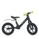 Беговел (велобег) детский PROF1 KIDS MBB 1046-14-1 с резиновыми надувными колесами 14", Черный