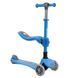 Детский трехколесный самокат-беговел Best Scooter Т-07196 со съемным сиденьем, складным рулем и светящимися колесами, Салатовый: изображение &ndash; 7